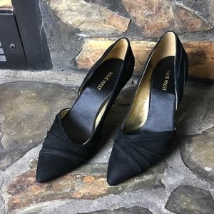 NINE WEST WOMENS BLACK HEELS SIZE 9M
